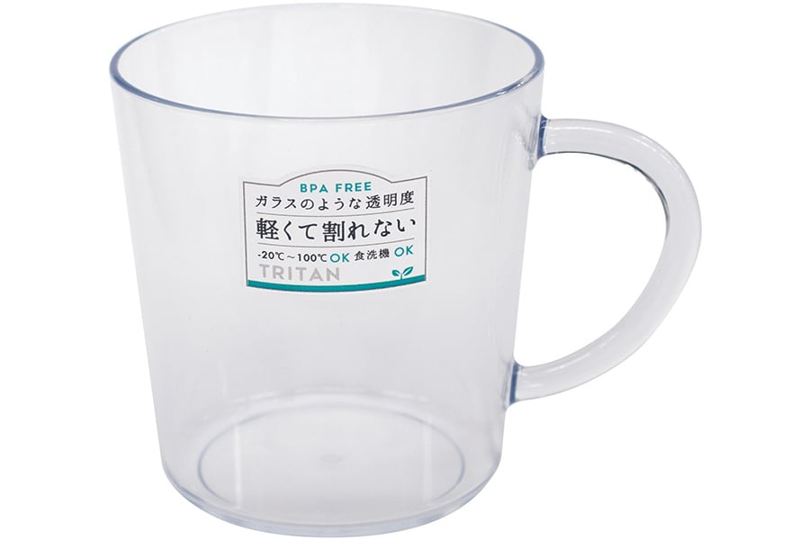 割レナイシンプルマグ クリア 【まとめ買い60個セット】 山田化学 （4965534114110）送料無料