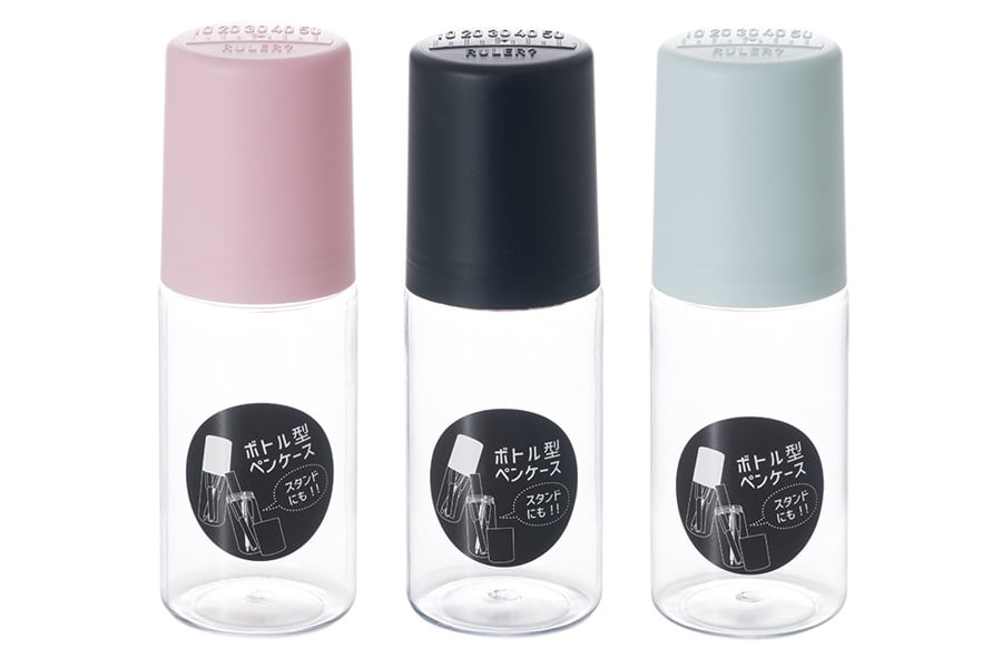 ボトル型ペンケース　カラー 【まとめ買い60個セット】 山田化学 （4965534142519）送料無料