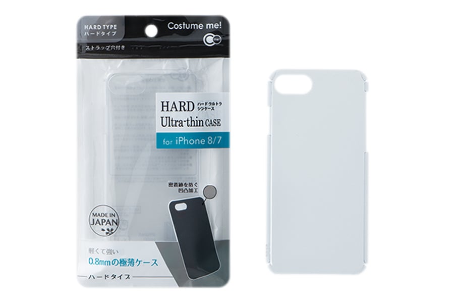 iPhone7ケース　ハード　極薄 【まとめ買い120個セット】 山田化学 （4965534171915）送料無料