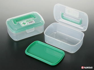 くすり箱　グリーン（1個組）  100個セット ナカヤ化学産業（JAN:4955959221616）送料無料